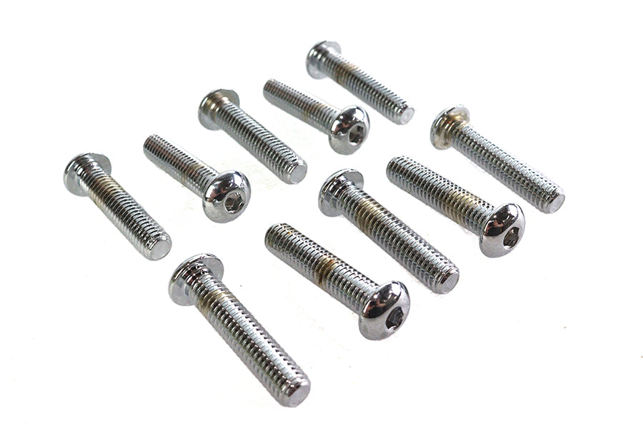 Colony Allen Button Head Screws Chrome 3/8-16 X 1-3/4"" - additional view 4