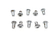 Colony Allen Button Head Screws Chrome 1/4 X 1/2""