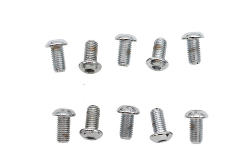 Colony Allen Button Head Screws Chrome 1/4 X 1/2"" - additional view 2