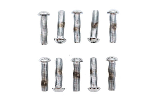 Colony Allen Button Head Screws Chrome 1/4 X 1"" - additional view 2