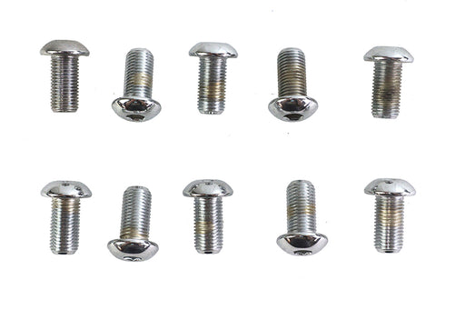 Colony Allen Button Head Screws Chrome 3/8 X 3/4"" - additional view 2