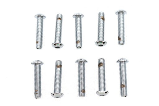 Colony Allen Button Head Screws Chrome 3/8 X 1-3/4"" - additional view 2
