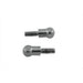 Chrome Brake Handle Screw Set Dome - V-Twin 37-8775 - OEM 4154-28