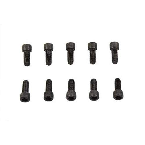Black Exhaust Flange Mount Bolt - V-Twin 37-8854 - OEM 3201W