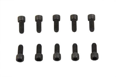 V-Twin Manufacturing Black Exhaust Flange Mount Bolt