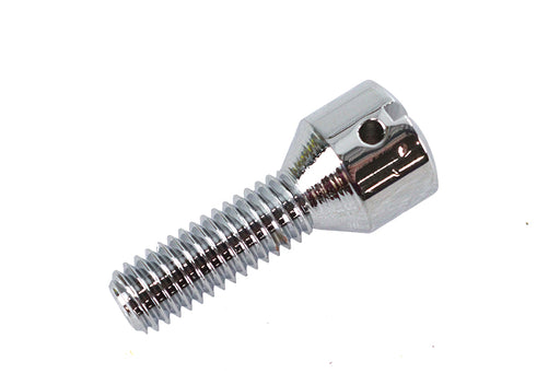 V-Twin Manufacturing Transmission Case Vent Screw Chrome - additional view 2