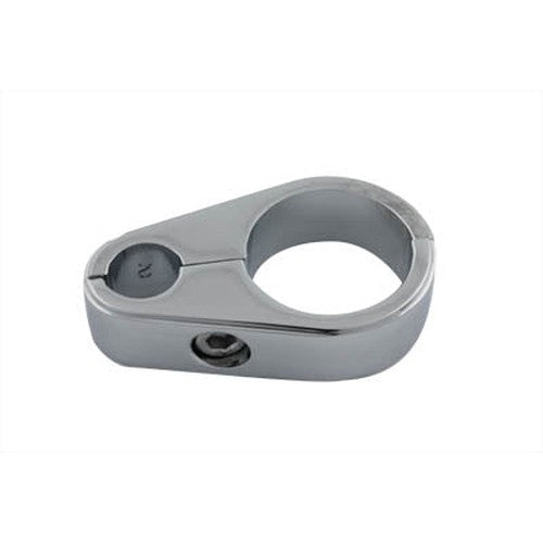 Chrome Cable Clamp 1",Y - V-Twin 37-8911 - Big Twin 0+