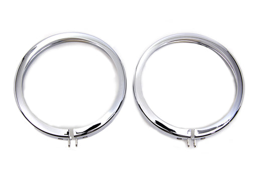 V-Twin Manufacturing Spotlamp Collar Set