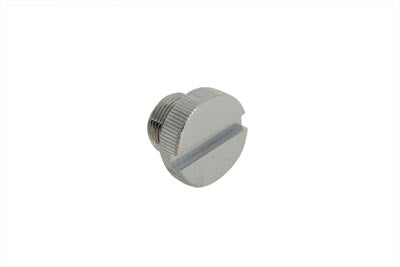 V-Twin Manufacturing Slotted Transmission Fill Plug Chrome
