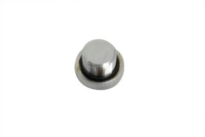 V-Twin Manufacturing Slotted Transmission Fill Plug Chrome - additional view 2