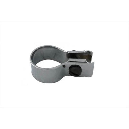 Front Brake Cable Clamp Chrome - V-Twin 37-9312 - OEM 9980
