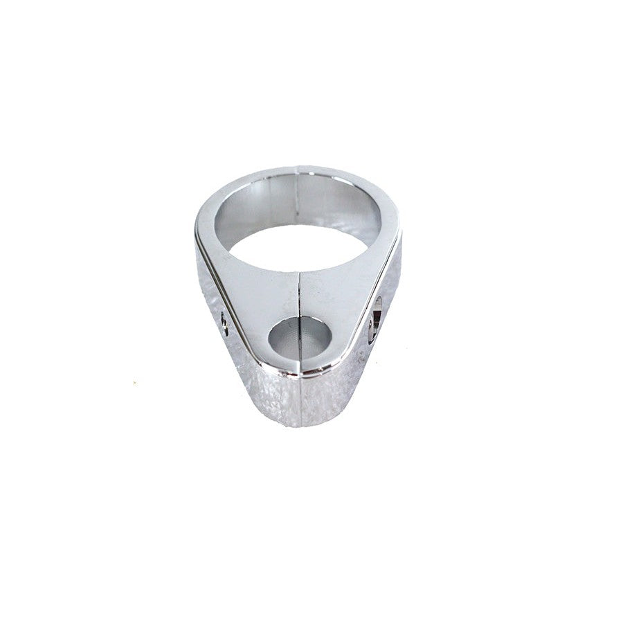Chrome Clutch Cable Clamp 1-1/4",Y - V-Twin 37-9359 - OEM 91142-02 - Big Twin 0+