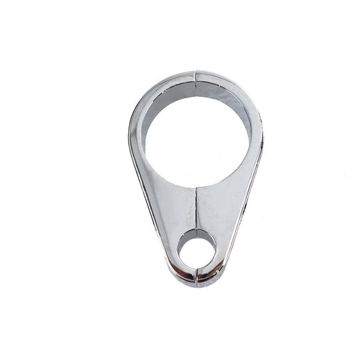 Chrome Clutch Cable Clamp 1-1/4",Y - V-Twin 37-9359 - OEM 91142-02 - Big Twin 0+