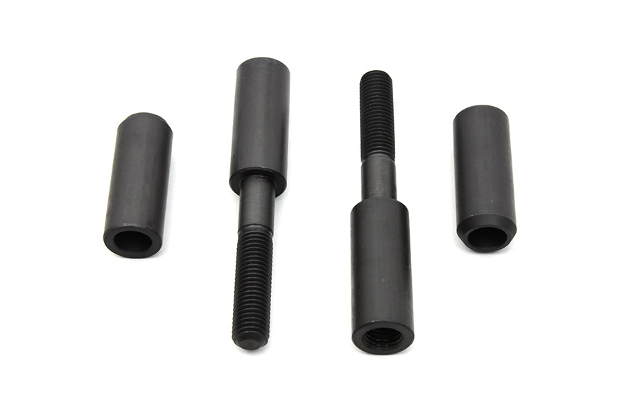 V-Twin Manufacturing Black Phosphate Mirror Relocation Kit - additional view 3
