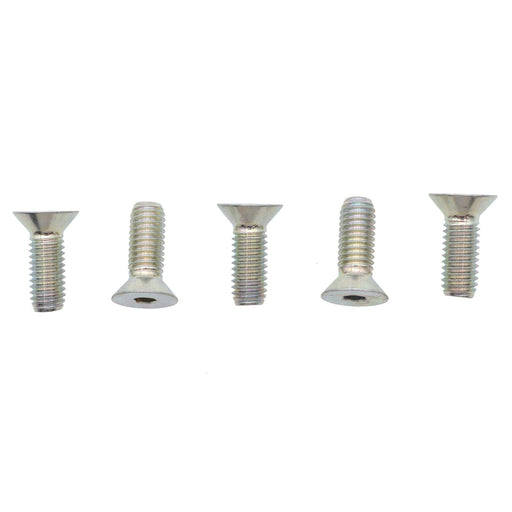 Cast Wheel Front and Rear Disc Screw and Nut Kit Zinc - V-Twin 3709-5 - OEM 1643
