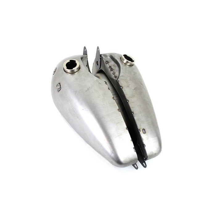 45 Gas and Oil Tank Set Raw - V-Twin 38-0510