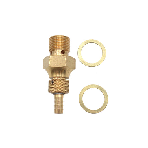 Fat Bob 3/4-18 Thread Petcock Brass - V-Twin 38-3865