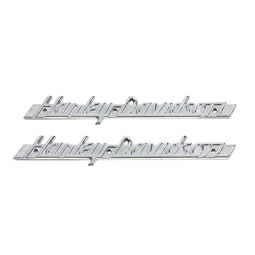Emblem Set with Chrome Lettering - V-Twin 38-6694 - OEM 61774-51T
