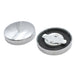 Factory Sample Stock Style Gas Cap Set Vented - V-Twin 38-7239 - OEM 61103-36A - Sportster 1936-1982