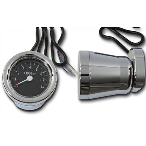 60mm Electric Tachometer Housing Kit - V-Twin 39-0202