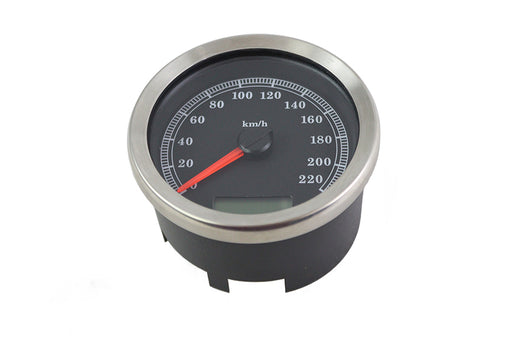 V-Twin Manufacturing 4 Electronic Speedometer Assembly Black