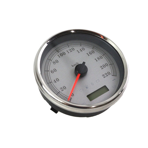 5 Electronic Speedometer Assembly Silver - V-Twin 39-0883 - Twin Cam 2004-2013