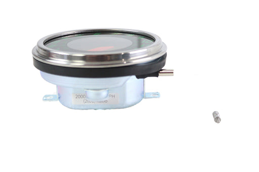 V-Twin Manufacturing FLH 2:1 Ratio Replica Green Face Speedometer - additional view 2