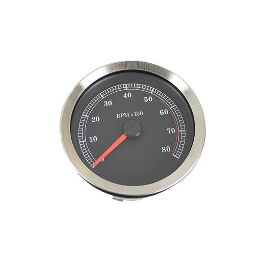4 Black Electronic Tachometer - V-Twin 39-0984
