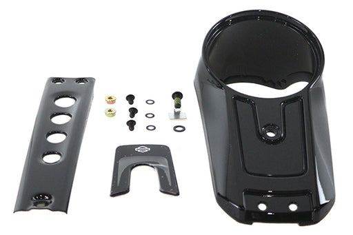 OE OE Softail Deluxe Dash Panel Black
