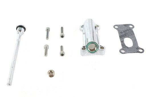 V-Twin Manufacturing Radium Chrome Oil Filler Kit