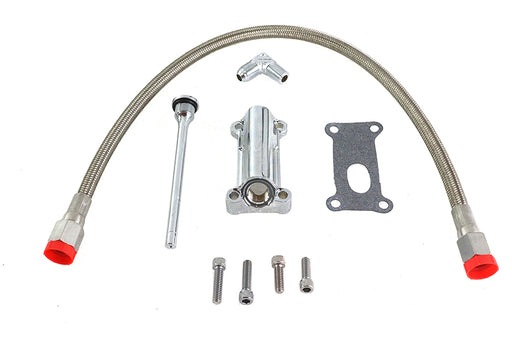 V-Twin Manufacturing Radium Chrome Oil Filler Kit