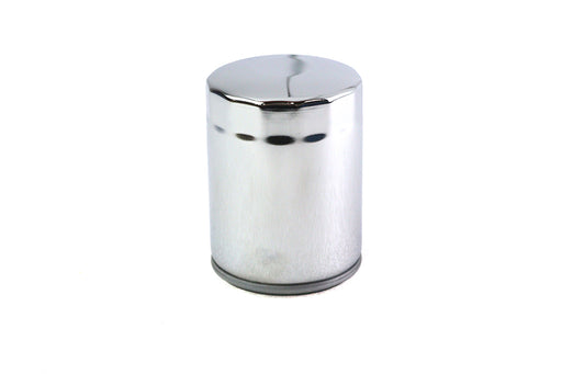V-Twin Manufacturing Spin On Oil Filter Chrome