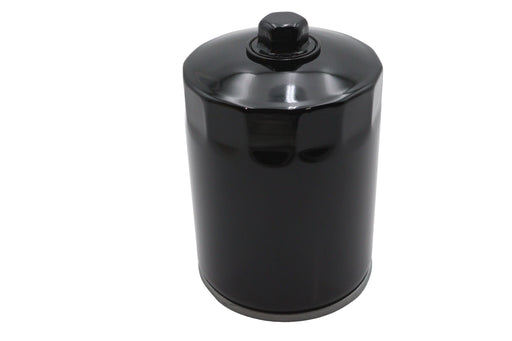 V-Twin Manufacturing Hex Spin On Oil Filter Black