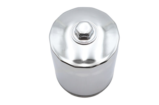V-Twin Manufacturing Hex Spin On Oil Filter Chrome - additional view 2