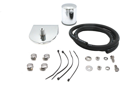 Wyatt Gatling Pura Flow Oil Filter Kit Chrome