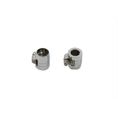 Smooth Chrome Econo Seal Hose End - V-Twin 40-0225