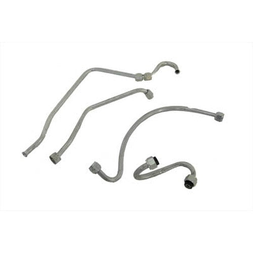 Panhead Oil Line Set Zicad - V-Twin 40-0377