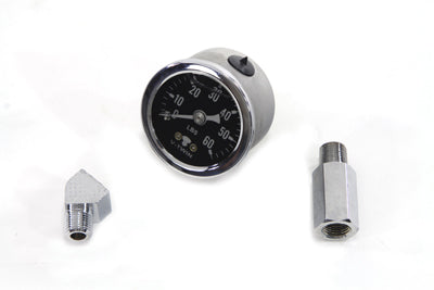 V-Twin Manufacturing Liquid Filled Oil Gauge