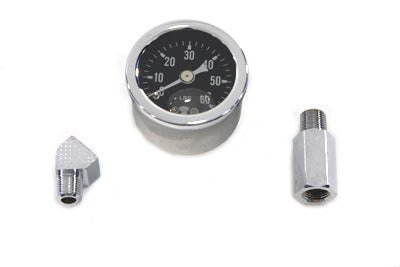 V-Twin Manufacturing Liquid Filled Oil Gauge - additional view 2