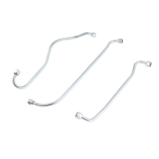 U/UL Oil Line Set Zicad Plated - V-Twin 40-0647
