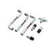 Bastardo Overhead Valve Oil Line Set Stainless Steel - V-Twin 40-0760