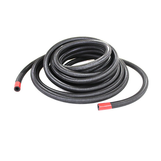 Braided Oil Hose Black - V-Twin 40-0765