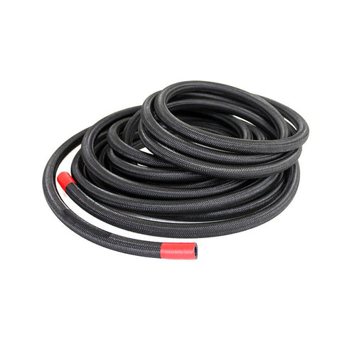 Braided Oil Hose Black - V-Twin 40-0765