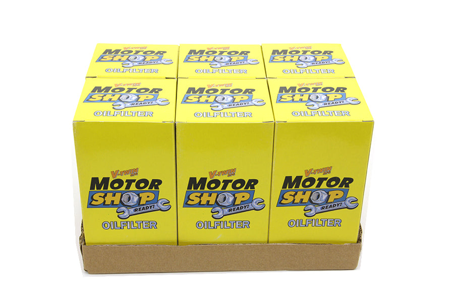 V-Twin Manufacturing Black Extra Long Spin On Oil Filter - additional view 2