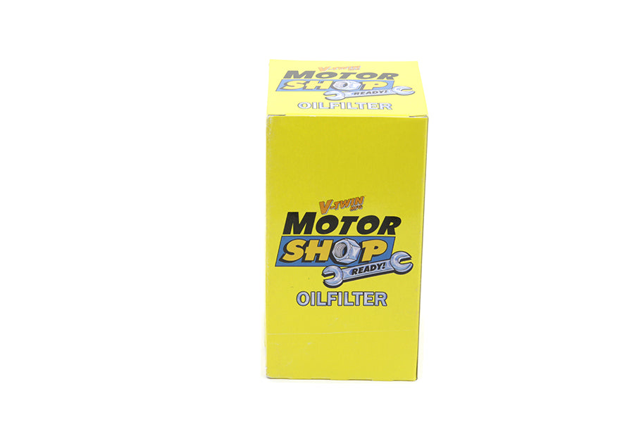 V-Twin Manufacturing Black Extra Long Spin On Oil Filter - additional view 3