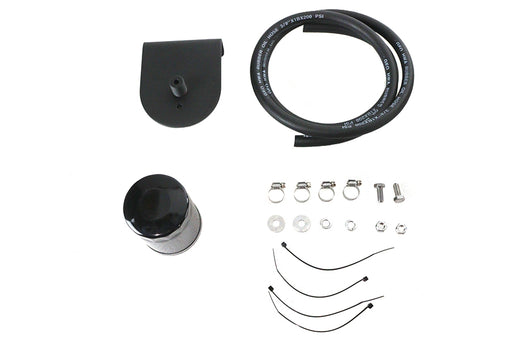 V-Twin Manufacturing Pura Flow Oil Filter Kit Black - additional view 2