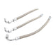 Big Twin Oil Line Set 3 Piece Stainless Steel - V-Twin 40-2531