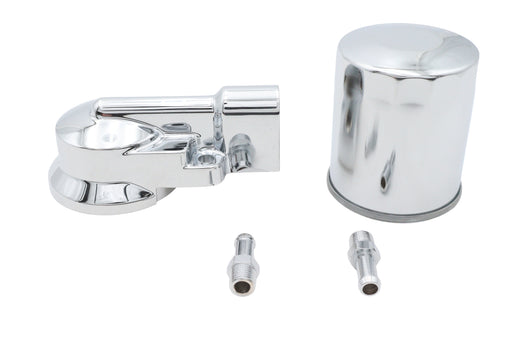 Ultima Chrome Oil Filter Mount Kit
