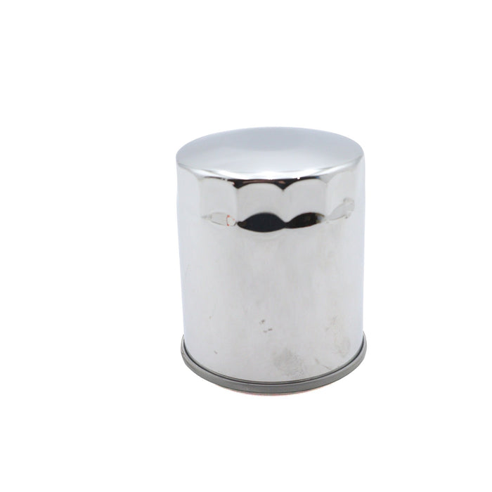 INDIAN OIL FILTER, CHROME - V-Twin 40-5175