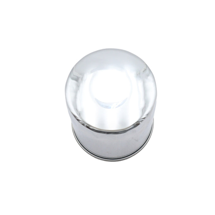 INDIAN OIL FILTER, CHROME - V-Twin 40-5175